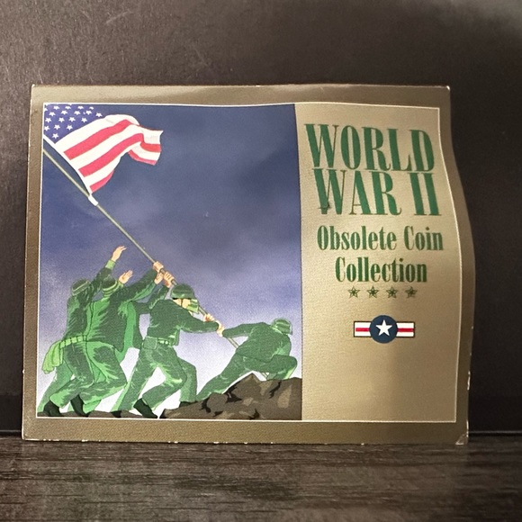 WWII Obsolete Penny & Nickel War Time Coins - Picture 2 of 6